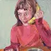 Banana Who? - Painting by Ruth Scotch